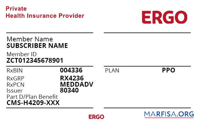 Printable Latvia health insurance card template